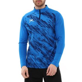Raru Dıgnus Mavi Erkek Fermuarlı Sweatshirt