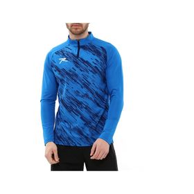 Raru Dıgnus Mavi Erkek Fermuarlı Sweatshirt