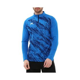 Raru Dıgnus Mavi Erkek Fermuarlı Sweatshirt