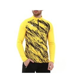 Raru Dıgnus Sarı Erkek Fermuarlı Sweatshirt