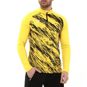 Raru Dıgnus Sarı Erkek Fermuarlı Sweatshirt