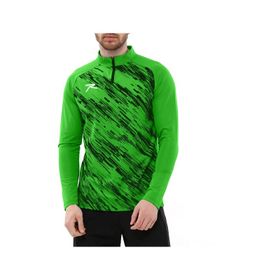 Raru Dignus Yeşil Fermuarlı Erkek Sweatshirt