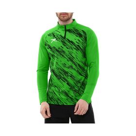 Raru Dignus Yeşil Fermuarlı Erkek Sweatshirt