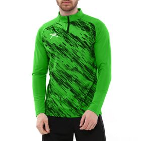 Raru Dignus Yeşil Fermuarlı Erkek Sweatshirt