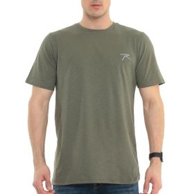 Raru Erkek %100 Pamuk T-Shirt GRAVIS HAKİ