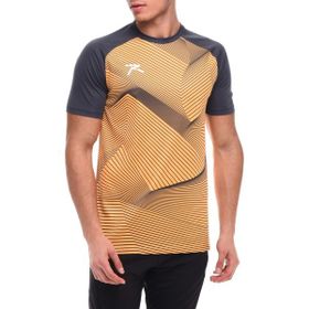Raru Justa Baskılı Oranj Erkek T-Shirt