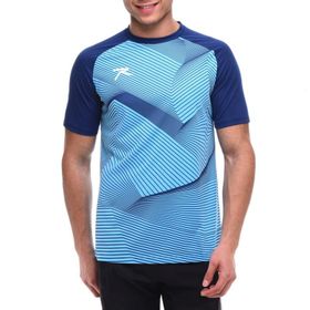 Raru Justa Baskılı Turkuaz Erkek T-Shirt