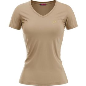 Raru Mulier Bej %100 Pamuk Kadın T-shirt