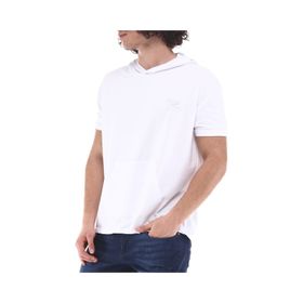 Raru Oculus Beyaz Erkek Kısa Kollu Sweatshirt