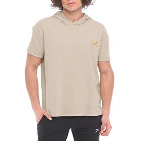 Raru Oculus Gri Erkek Kısa Kollu Sweatshirt