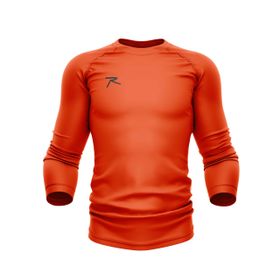 Raru Opto Uzun Kollu Oranj XXL Erkek T-Shirt