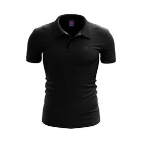 Raru Pius Siyah Polo Erkek T-shirt