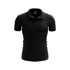 Raru Pius Siyah Polo Erkek T-shirt