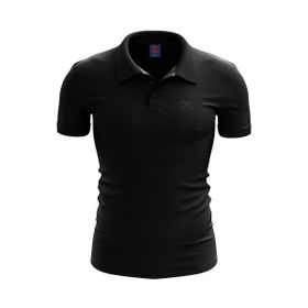 Raru Pius Siyah Polo Erkek T-shirt