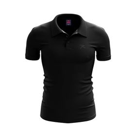 Raru Pius Siyah Polo Erkek T-shirt