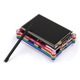 Raspberry Pi B+/2/3 Tip B Kalın Gökkuşağı Kutusu