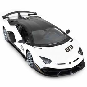 Rastar 96010 34 cm Lamborghini Aventador SVJ Işıklı Uzaktan Kumandalı Oyuncak Araba