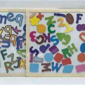 Rasyonel Manyetik Rakamlar Ahşap Puzzle