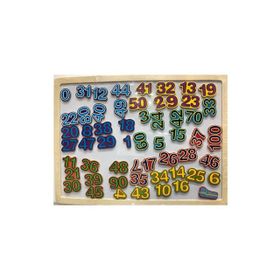 Rasyonel Manyetik Rakamlar Ahşap Puzzle