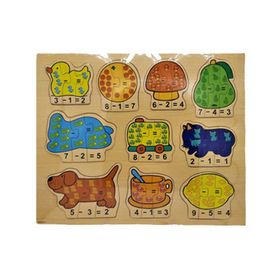 Rasyonel Matematik Ahşap Puzzle