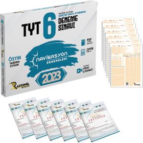 Rasyonel Yayınları 2023 TYT Tüm Dersler Navigasyon 6 Deneme
