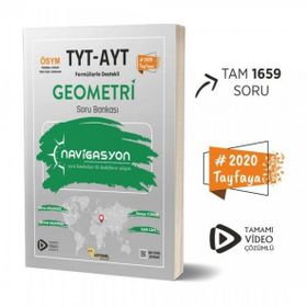 Rasyonel Yayınları Navigasyon TYT-AYT Geometri Soru Bankası