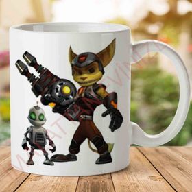 Ratchet Clank Baskılı Kupa Bardak
