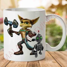 Ratchet Clank Baskılı Kupa Bardak