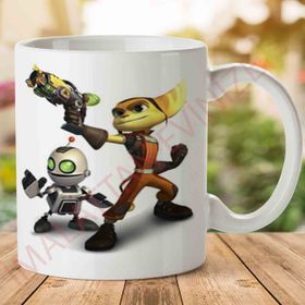 Ratchet Clank Png Picture Baskılı Kupa Bardak