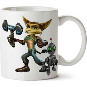 Ratchet Clank Transparent Baskılı Kupa Bardak