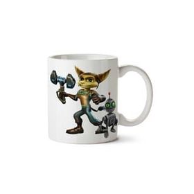Ratchet Clank Transparent Baskılı Kupa Bardak