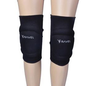 Ravel Deluxe-Comfort Pamuklu Voleybol Dizliği - XS - Siyah