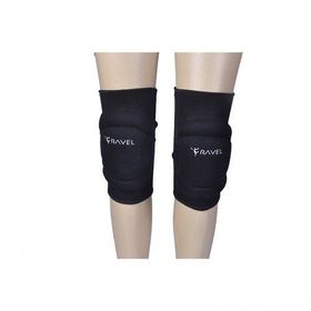 Ravel Deluxe-Comfort Pamuklu Voleybol Dizliği - XS - Siyah