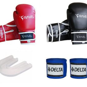 Ravel Fighter Dura-Strong Kırmızı Boks Eldiveni