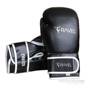 Ravel Fighter Dura-Strong Siyah Boks Eldiveni