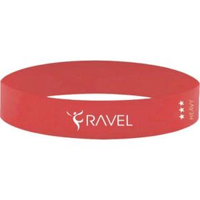 Ravel Kırmızı Latex Aerobik Pilates Direnç Egzersiz Bandı