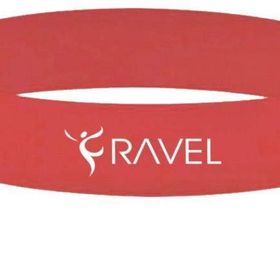 Ravel Kırmızı Latex Aerobik Pilates Direnç Egzersiz Bandı