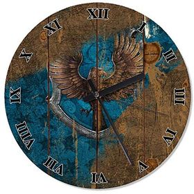 Ravenclaw Harry Potter Sessiz Duvar Saati
