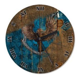Ravenclaw Harry Potter Sessiz Duvar Saati
