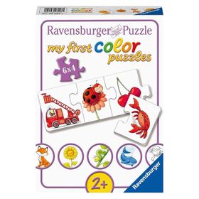 Ravensburger 030071 6X4 Parça Bütün İlk Renklerim Puzzle