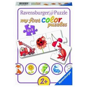 Ravensburger 030071 6X4 Parça Bütün İlk Renklerim Puzzle