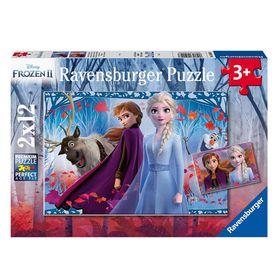Ravensburger 050093 Disney Frozen 2 - 2x12 Parça Puzzle