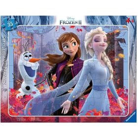 Ravensburger 050741 35 Parça Büyük Çerçeveli Walt Disney Frozen Puzzle