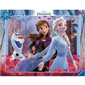 Ravensburger 050741 35 Parça Büyük Çerçeveli Walt Disney Frozen Puzzle