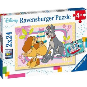 Ravensburger 050871 2x24 Parça Walt Disney Favori Hayvanlar Puzzle
