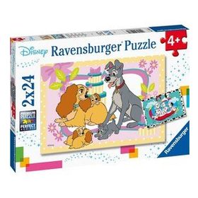 Ravensburger 050871 2x24 Parça Walt Disney Favori Hayvanlar Puzzle