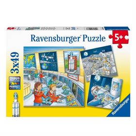 Ravensburger 050888 3x49 Parça Tom'la Uzayda Puzzle