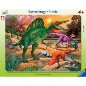 Ravensburger 050949 42 Parça Büyük Çerçeveli Spinosaurus Puzzle