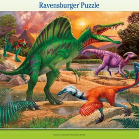 Ravensburger 050949 42 Parça Büyük Çerçeveli Spinosaurus Puzzle