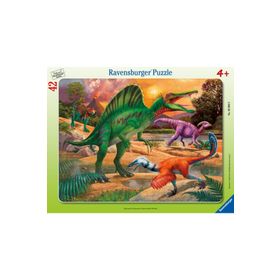 Ravensburger 050949 42 Parça Büyük Çerçeveli Spinosaurus Puzzle